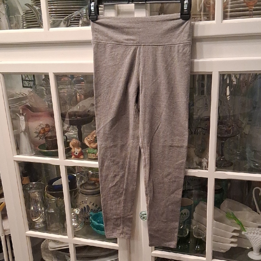 Gray Kids Leggings